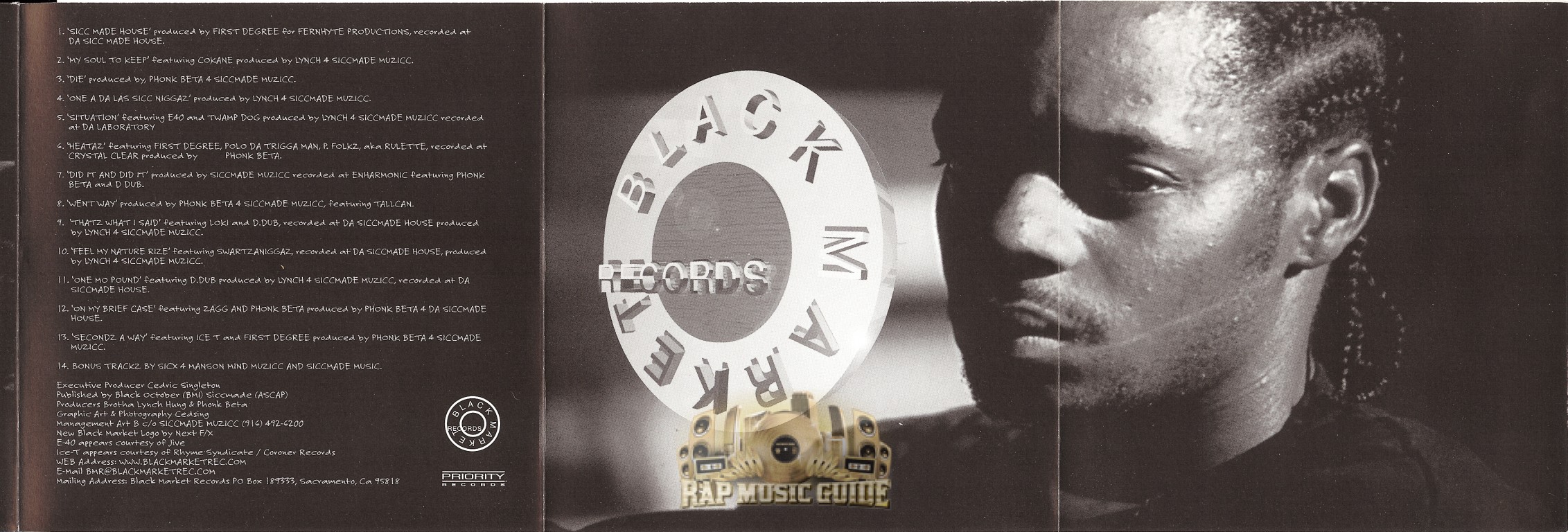 Brotha Lynch Hung Loaded 1st Press. CD Rap Music Guide